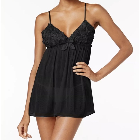 Flora Nikrooz Other - Flora Nikrooz Bellflower Mesh Babydoll slip